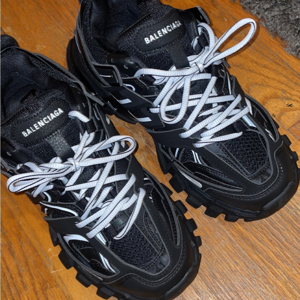 Balenciaga Tracks Black/White